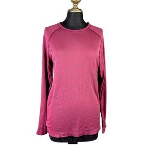 Figs Shirt Men’s Mankato Seamless Style Long Sleeve Underscrub Red